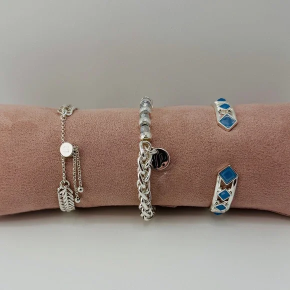 Bomb Party “Come Out of Your Shell” Set Of 3 Bracelets NEW - Picture 4 of 12